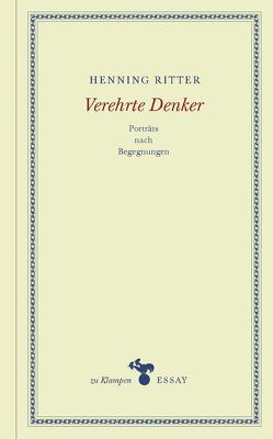 Verehrte Denker von Hamilton,  Anne, Ritter,  Henning