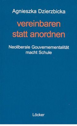 Vereinbaren statt anordnen von Dzierzbicka,  Agnieszka