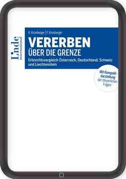 Vererben über die Grenze von Kronberger,  Fabian, Kronberger,  Harald