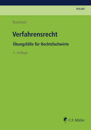 Verfahrensrecht von Natterer,  Edith