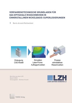 Verfahrenstechnische Grundlagen für das epitaxiale Rissschweißen in einkristallinen Nickelbasis-Superlegierungen von Kracht,  Dietmar, Rottwinkel,  Boris Arnold