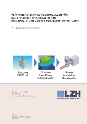 Verfahrenstechnische Grundlagen für das epitaxiale Rissschweißen in einkristallinen Nickelbasis-Superlegierungen von Kracht,  Dietmar, Rottwinkel,  Boris Arnold