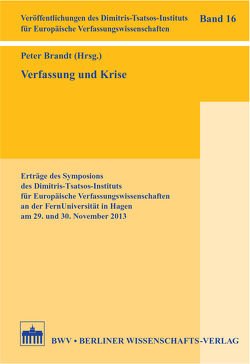 Verfassung und Krise von Brandt,  Peter