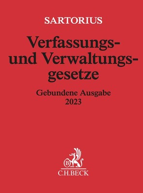 Verfassungs- und Verwaltungsgesetze von Sartorius,  Carl