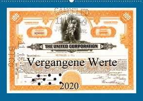 Vergangene Werte (Wandkalender 2020 DIN A2 quer) von Steenblock,  Ewald