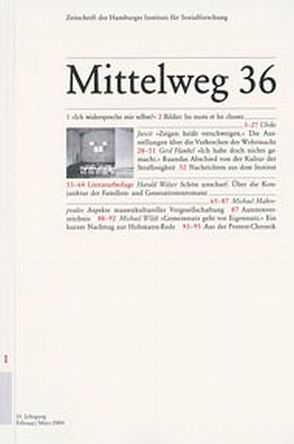 Vergangenheitsbewältigung von Hankel,  Gerd, Jureit,  Ulrike, Kraushaar,  Wolfgang, Makropoulos,  Michael, Welzer,  Harald, Wildt,  Michael