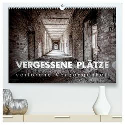 Vergessene Plätze – verlorene Vergangenheit (hochwertiger Premium Wandkalender 2024 DIN A2 quer), Kunstdruck in Hochglanz von Schöb,  Monika