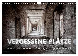 Vergessene Plätze – verlorene Vergangenheit (Wandkalender 2024 DIN A4 quer), CALVENDO Monatskalender von Schöb,  Monika