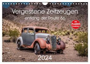 Vergessene Zeitzeugen entlang der Route 66 (Wandkalender 2024 DIN A4 quer), CALVENDO Monatskalender von Brückmann,  Michael