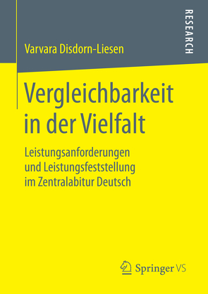 Vergleichbarkeit in der Vielfalt von Disdorn-Liesen,  Varvara