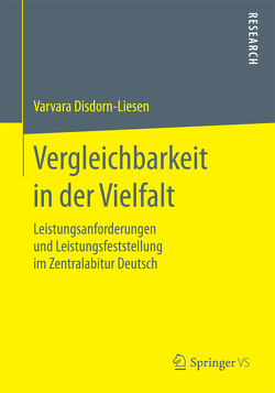 Vergleichbarkeit in der Vielfalt von Disdorn-Liesen,  Varvara