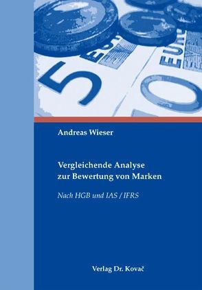 Vergleichende Analyse zur Bewertung von Marken von Wieser,  Andreas