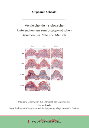 Vergleichende histologische Untersuchungen zum osteoporotischen Knochen bei Ratte und Mensch von Schaalo,  Stephanie