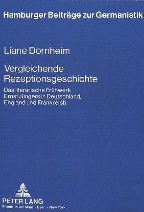 Vergleichende Rezeptionsgeschichte von Dornheim,  Liane