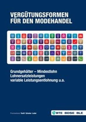 Vergütungsformen für den Modehandel von Riedel,  Jochen