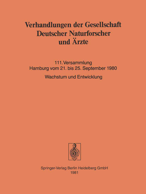 Verhandlungen der Gesellschaft Deutscher Naturforscher und Ärzte von Jungius,  Joachim