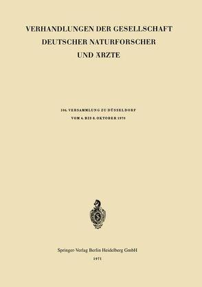 Verhandlungen der Gesellschaft Deutscher Naturforscher und Ärzte