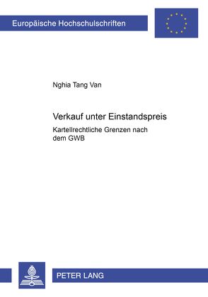 Verkauf unter Einstandspreis von Tang Van,  Nghia