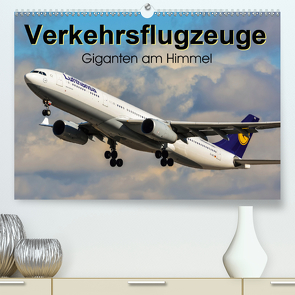 Verkehrsflugzeuge (Premium, hochwertiger DIN A2 Wandkalender 2021, Kunstdruck in Hochglanz) von Wenk,  Marcel