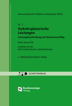 Verkehrsplanerische Leistungen – Leistungsbeschreibung mit Honorarvorschlag Onlineversion