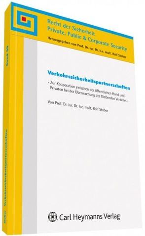 Verkehrssicherheitspartnerschaften von Stober,  Rolf