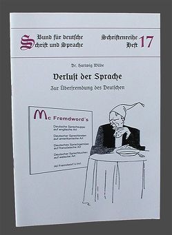 Verlust der Sprache von Süß,  Harald, Wilde,  Hartwig