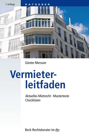 Vermieterleitfaden von Mersson,  Günter