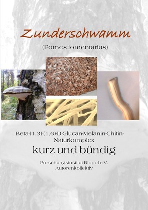 Veröffentlichungen des Forschungsinstitutes Biopol / Zunderschwamm Beta-(1,3)-(1-6)-D-Glucan-Melanin-Chitin-Naturkomplex kurz und bündig von Rühle,  Wilfried