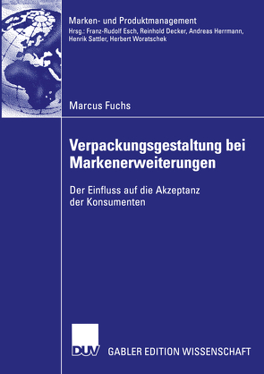 Verpackungsgestaltung bei Markenerweiterungen von Fuchs,  Marcus