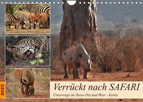 Verrückt nach SAFARI Unterwegs im Tsavo Ost und West Kenia (Wandkalender 2023 DIN A4 quer) von Michel,  Susan