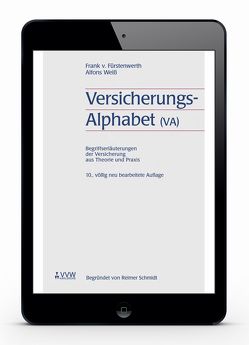 VersicherungsAlphabet (VA) von Fürstenwerth,  Frank von, Weiss,  Alfons