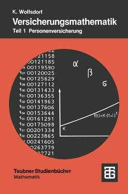 Versicherungsmathematik von Wolfsdorf,  Kurt