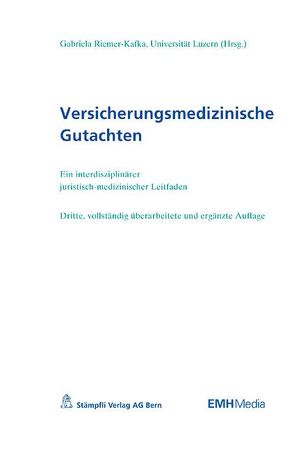 Versicherungsmedizinische Gutachten von Riemer-Kafka,  Gabriela