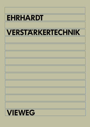 Verstärkertechnik von Ehrhardt,  Dietmar