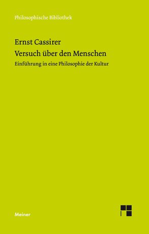 Versuch über den Menschen von Cassirer,  Ernst, Kaiser,  Reinhard