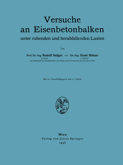 Versuche an Eisenbetonbalken von Bittner,  E., Saliger,  R.