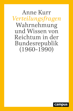 Verteilungsfragen von Kurr,  Anne