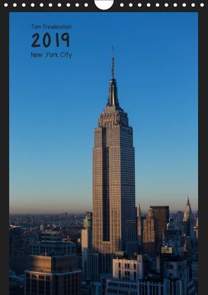 Vertical New York (Wandkalender 2019 DIN A4 hoch) von Freudenstein,  Tom