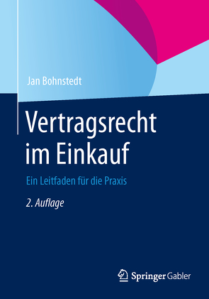 Vertragsrecht im Einkauf von Bohnstedt,  Jan