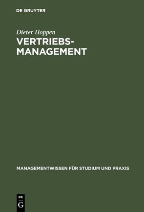 Vertriebsmanagement von Hoppen,  Dieter