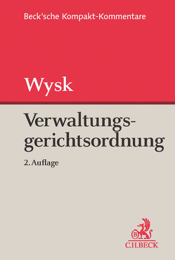 Verwaltungsgerichtsordnung von Bamberger,  Christian, Buchheister,  Joachim, Kuhlmann,  Kirsten, Wysk,  Peter