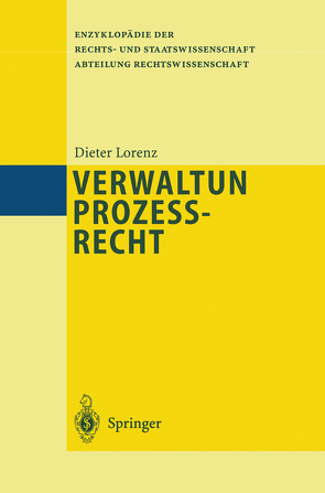 Verwaltungsprozeßrecht von Lorenz,  Dieter