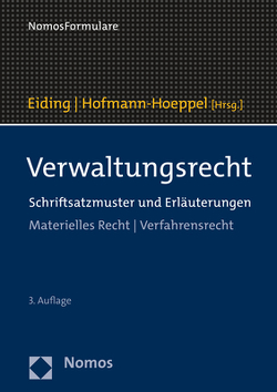 Verwaltungsrecht von Eiding,  Lutz, Hofmann-Hoeppel,  Jochen