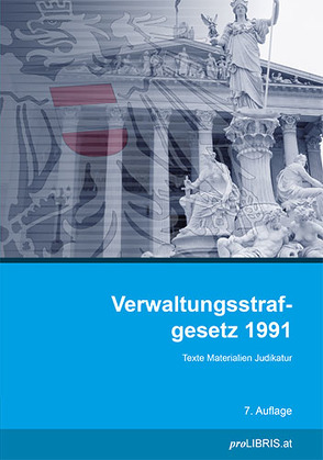 Verwaltungsstrafgesetz 1991 von proLIBRIS VerlagsgesmbH