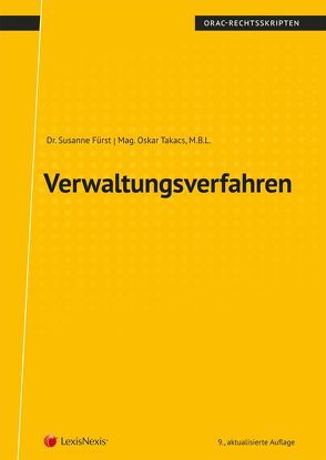 Verwaltungsverfahren (Skriptum) von Fürst,  Susanne, Takacs,  Oskar