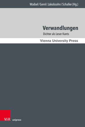 Verwandlungen von Arndt,  Andreas, Epple,  Johannes Gerald, Geml,  Gabriele, Gisinger,  Ralf, Jakobsohn,  Sarah Caroline, Kontriner,  Anna, Santini,  Barbara, Schaller,  Philipp, Schneck,  Sebastian, Strasser,  Christian M., Tomasi,  Gabriele, Waibel,  Violetta L., Wilfing,  Alexander, Zovko,  Jure, Zovko,  Marie-Élise