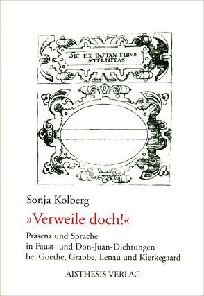 Verweile doch! von Kolberg,  Sonja