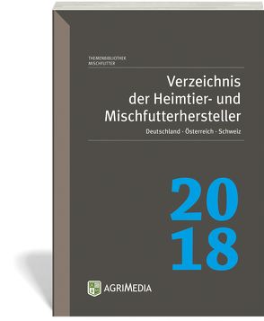 Verzeichnis der Heimtier- und Mischfutterhersteller D/A/CH 2018