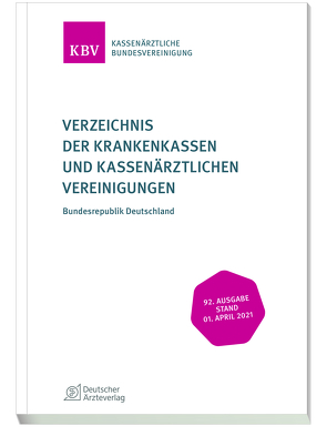 Verzeichnis der Krankenkassen und Kassenärztlichen Vereinigungen