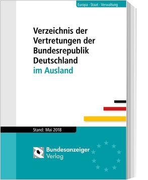 Verzeichnis der Vertretungen der Bundesrepublik Deutschland im Ausland